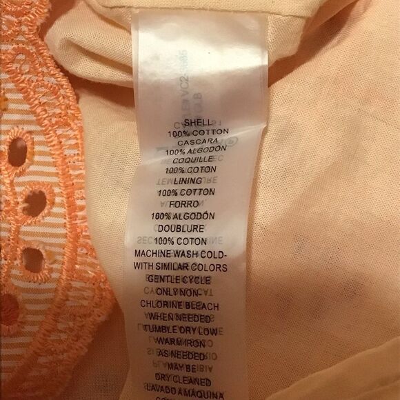 Vince Camuto Eyelet Off The Shoulder Dress 6 - Picture 8 of 8